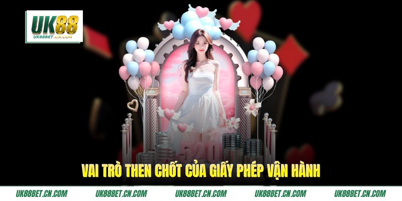 Vai trò then chốt của giấy phép vận hành